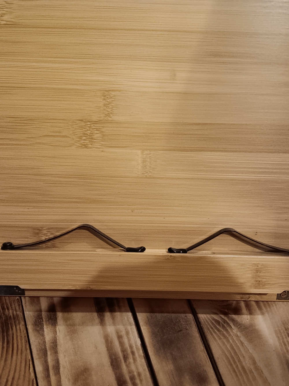 Bamboo Wooden Tablet/Easel Stand - Natural Wood